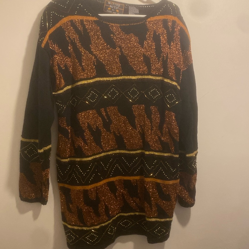 Native Nite by Sandi and Jo Med sweater